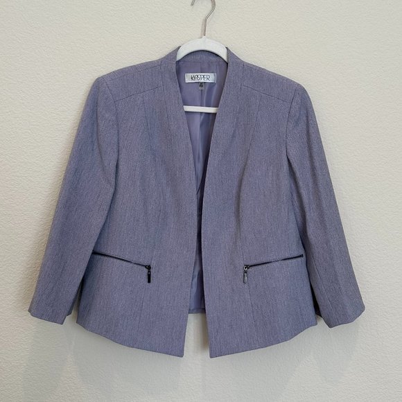 Kasper Light Purple Blazer - Picture 1 of 4